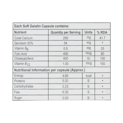 Coecoral Iso Strip Of 15 Capsules