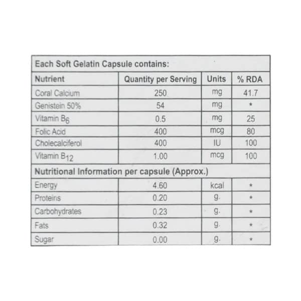 Coecoral Iso Strip Of 15 Softgel Capsules