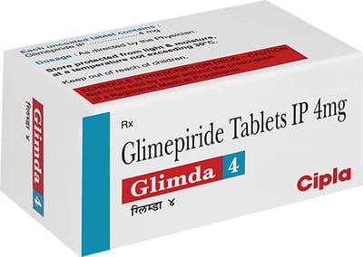 Glimda 4mg Strip Of 10 Tablets
