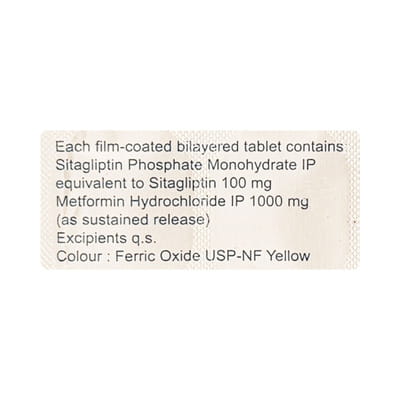Sitapride M 100/1000mg Strip Of 15 Tablets