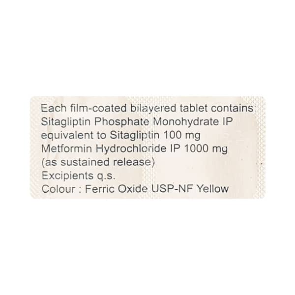 Sitapride M 100/1000mg Strip Of 15 Tablets