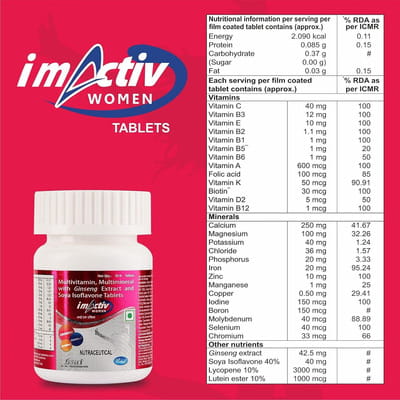 Im Activ Women Bottle Of 30 Tablets
