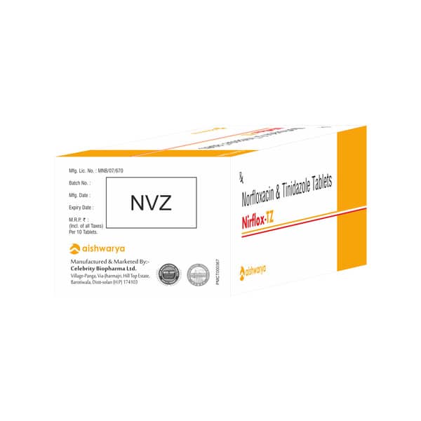 Nirflox Tz Strip Of 10 Tablets