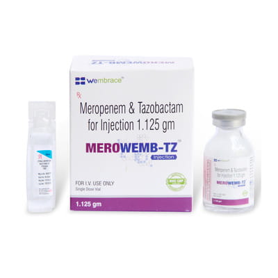 Merowemb Tz 1.125gm Dry Vial Of 1 Powder For Injection