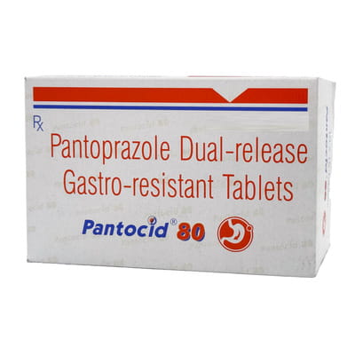 Pantocid 80mg Strip Of 15 Tablets