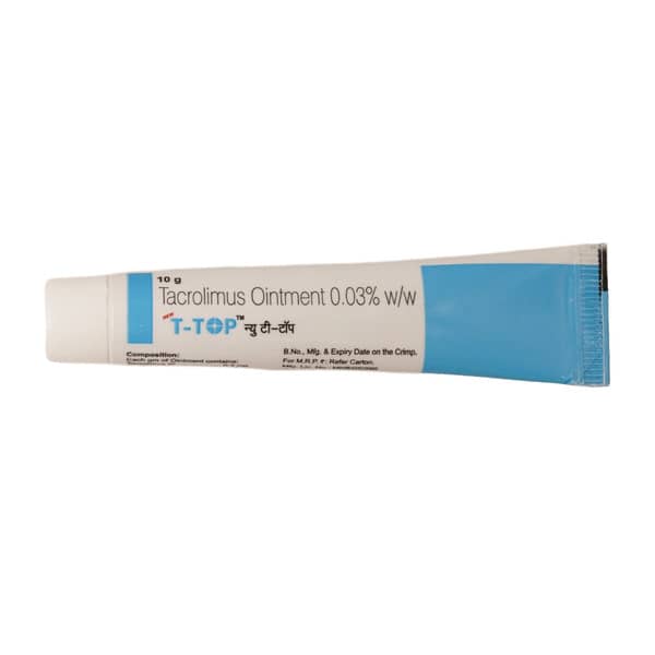 New T Top 0.03% Tube Of 10gm Ointment