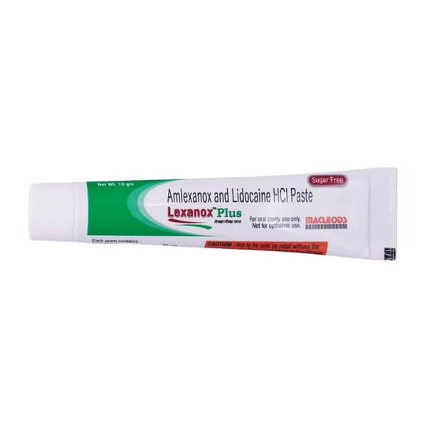 Lexanox Plus Sugar Free Tube Of 10gm Paste
