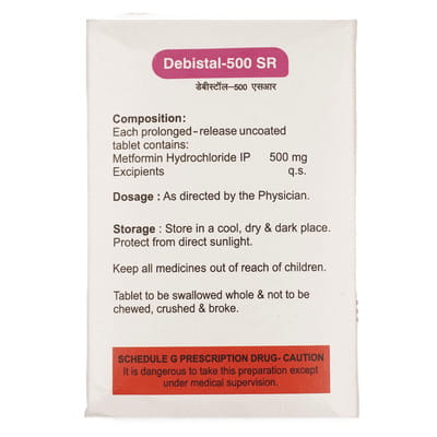 Debistal Sr 500 Strip Of 15 Tablets