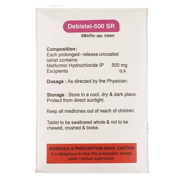Debistal Sr 500 Strip Of 15 Tablets