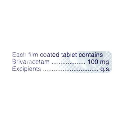 Brivepsy 100mg Strip Of 14 Tablets