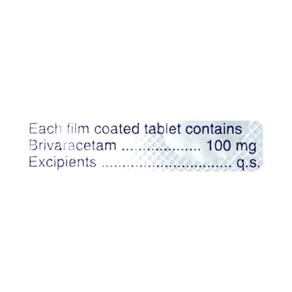 Brivepsy 100mg Strip Of 14 Tablets