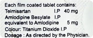 Telmisim Am 40 Mg Tablet 10