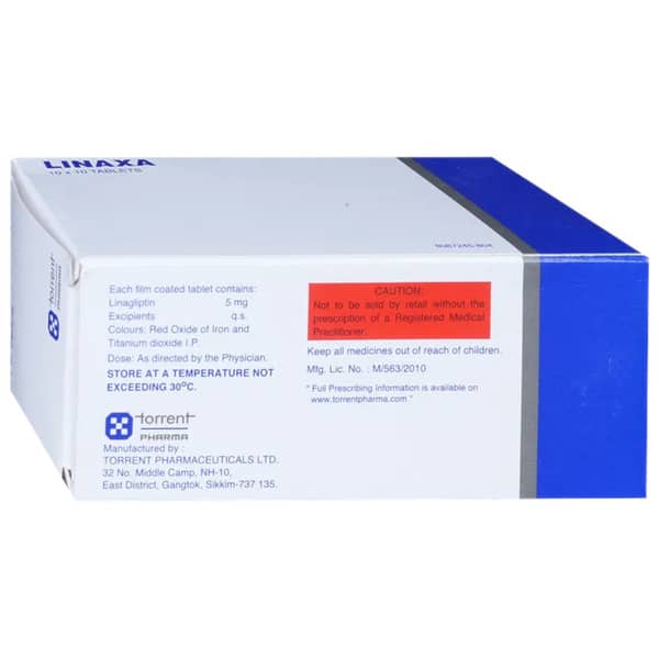 Linaxa 5mg Strip Of 10 Tablets