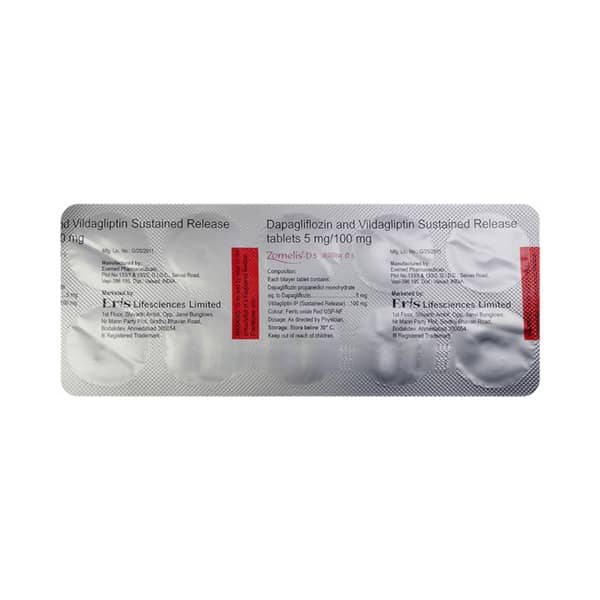 Zomelis D 5/100mg Strip Of 10 Tablets