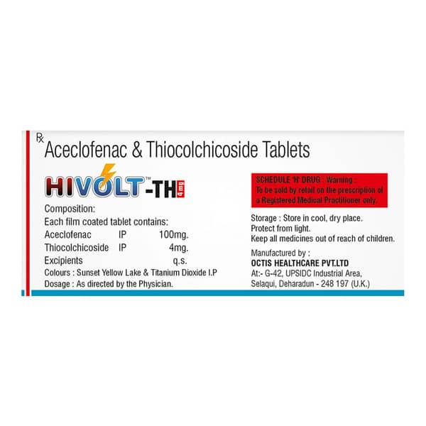 Hivolt Th 4Mg Strip Of 10 Tablets