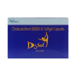 D3sol Strip Of 4 Capsules