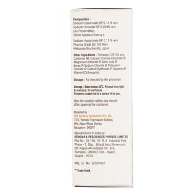 Aquim T Bottle Of 10ml Eye Drops