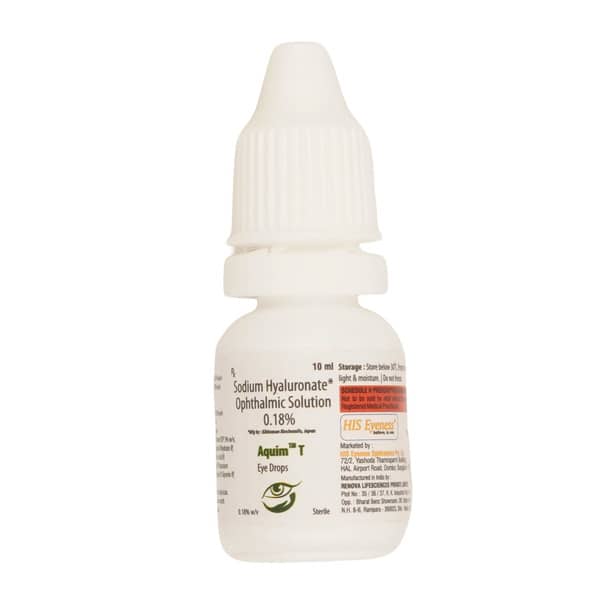 Aquim T Bottle Of 10ml Eye Drops