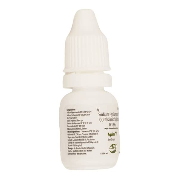 Aquim T Bottle Of 10ml Eye Drops