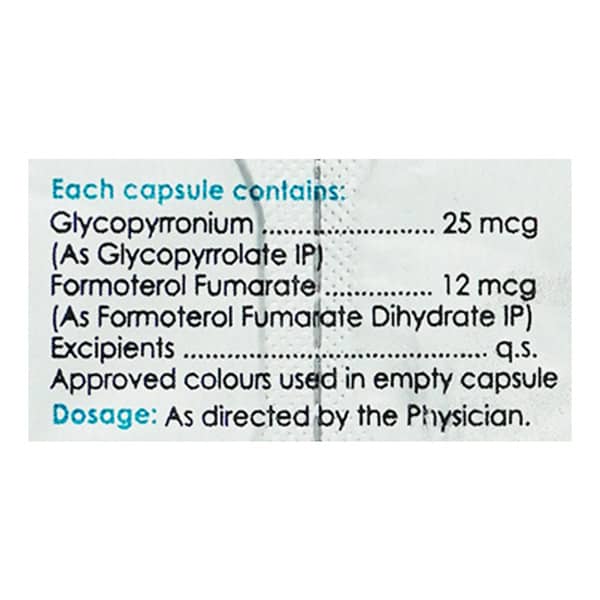 Glycohale F Strip Of 10 Inhalation Capsules
