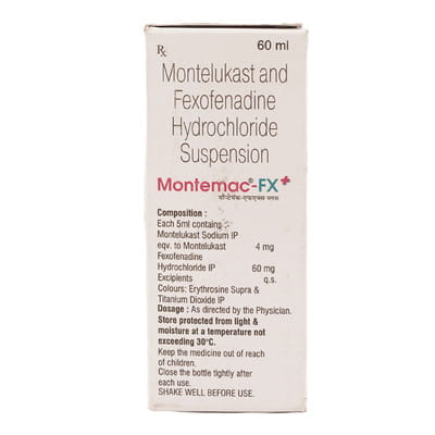 Montemac Fx Plus Bottle Of 60ml Suspension