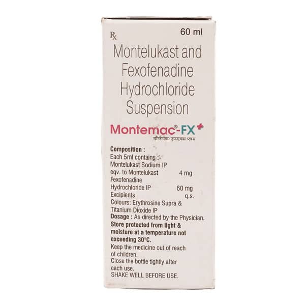 Montemac Fx Plus Bottle Of 60ml Suspension