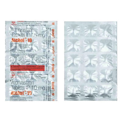 Atchol 10mg Strip Of 15 Tablets
