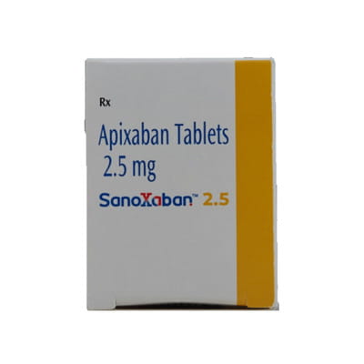 Sanoxaban 2.5mg Strip Of 10 Tablets