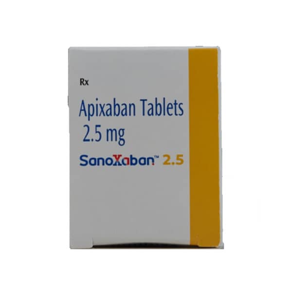 Sanoxaban 2.5mg Strip Of 10 Tablets