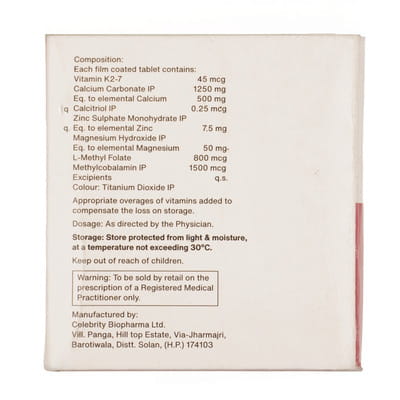 Coliocal K2 Plus Strip Of 15 Tablets