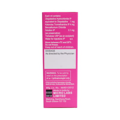 Okt Bottle Of 5ml Eye Drops