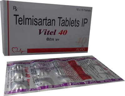 Vitel 40mg Strip Of 15 Tablets