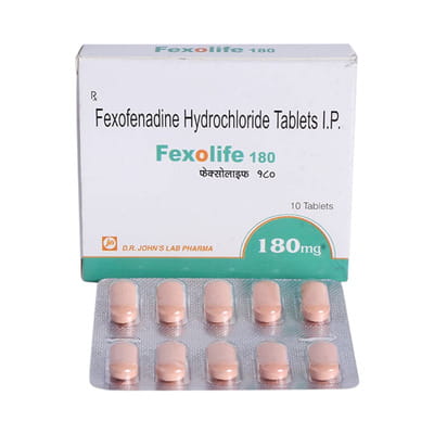 Fexo 180mg Strip Of 10 Tablets