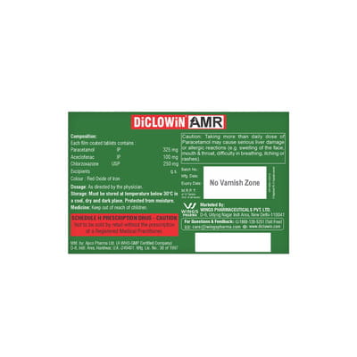 Diclowin Amr Strip Of 10 Tablets