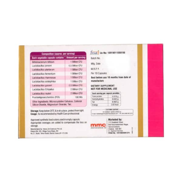 Normoflora Bv Strip Of 10 Capsules