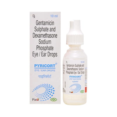 Pyricort Bottle Of 10ml Eye/Ear Drops