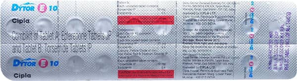 Dytor E 10mg Strip Of 20 Combikit Tablets