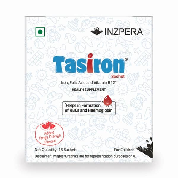 Tasiron Tangy Orange Flavour Sachet Of 0.75Gm Oral Powder (Pack Of 15)