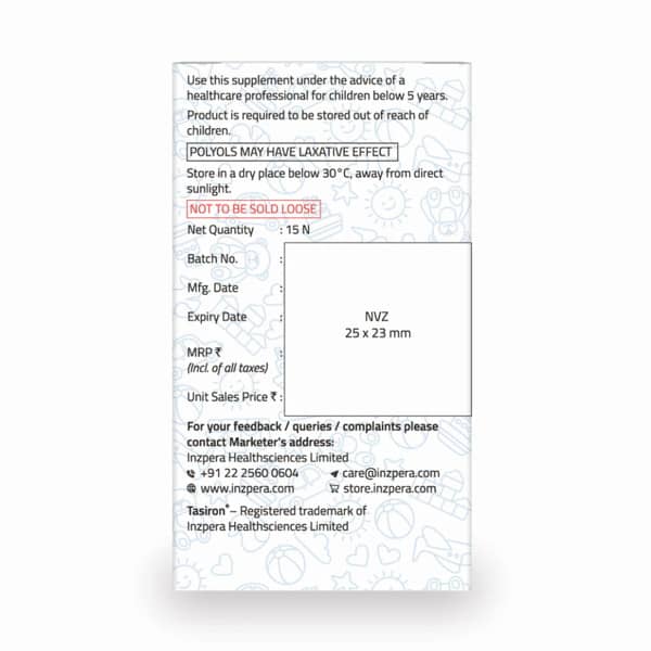 Tasiron Tangy Orange Flavour Sachet Of 0.75Gm Oral Powder (Pack Of 15)