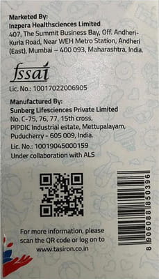 Tasiron Tangy Orange Flavour Sachet Of 0.75gm Oral Powder (Pack Of 15)