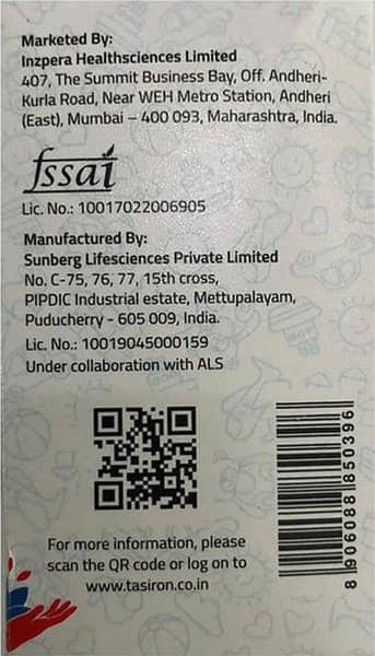 Tasiron Tangy Orange Flavour Sachet Of 0.75gm Oral Powder (Pack Of 15)