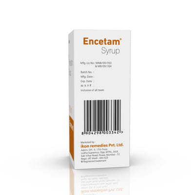 Encetam Bottle Of 100ml Syrup
