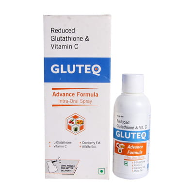 Gluteq Bottle Of 60ml Intra Oral Spray