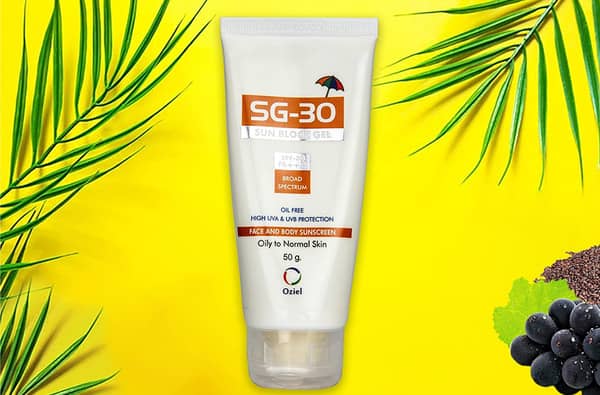 Sg 30 Sun Block Tube Of 50gm Gel