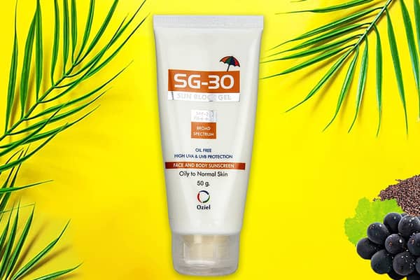 Sg 30 Sun Block Tube Of 50gm Gel