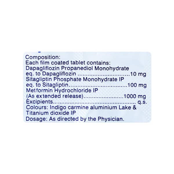 Dapaturn Sm Forte 10mg Strip Of 10 Tablets