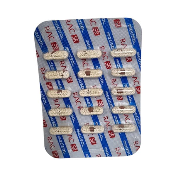 Rac Sr Strip Of 15 Capsules