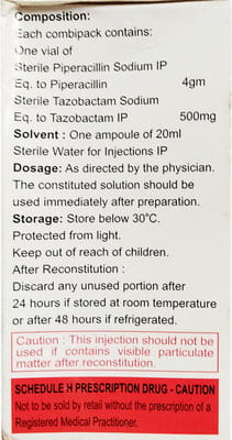 Bru Ptaz 4.5gm Dry Vial Of 1 Powder For Injection