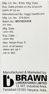 Bru Ptaz 4.5gm Dry Vial Of 1 Powder For Injection