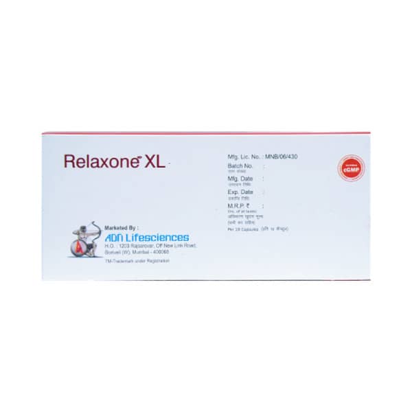 Relaxone Xl Strip Of 10 Capsules